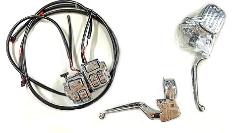 Handlebar Control Kit Chrome - V-Twin Mfg.