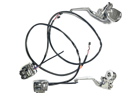 Handlebar Control Kit Chrome - V-Twin Mfg.