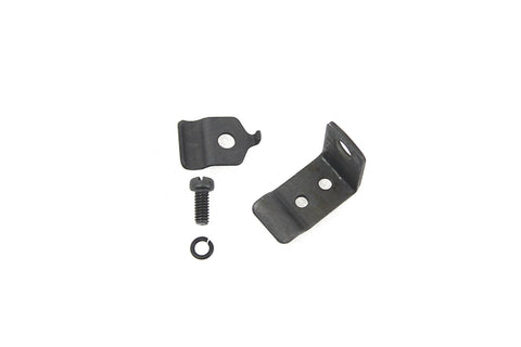 Parkerized Clutch Cable Bracket - V-Twin Mfg.