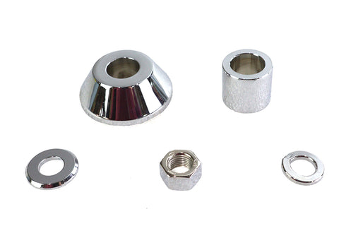 Front Axle Spacer Kit Smooth Style - V-Twin Mfg.