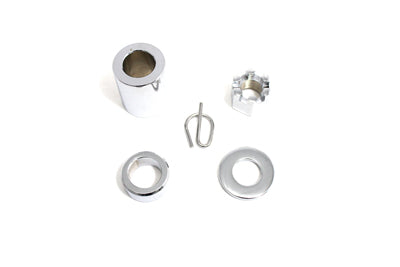 Rear Axle Spacer Smooth Style Chrome - V-Twin Mfg.