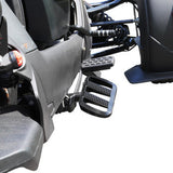 SHOW CHROME Combat Boards - Driver - Stealth Black - Ryker '19-'24 41-426BK