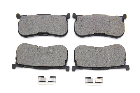 Duro Kevlar Rear Brake Pad Set - V-Twin Mfg.