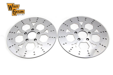 11-1/2 inch Front Brake Disc Set 5-Spoke Style - V-Twin Mfg.