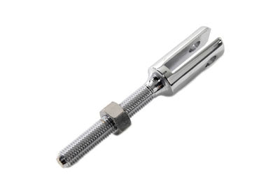 Brake Pedal Plunger Clevis Chrome - V-Twin Mfg.