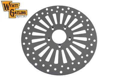 11-1/2 inch Wyatt Gatling Front Disc 20 Spoke Style - V-Twin Mfg.