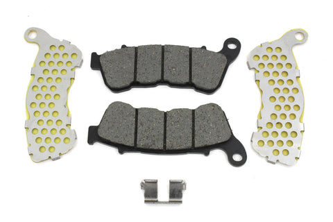 Zinc Duro Kevlar Front Brake Pad Set - V-Twin Mfg.