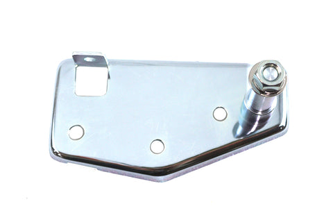 Brake Pedal Mount Plate Rear Zinc - V-Twin Mfg.