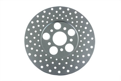 10 inch Drilled Front or Rear Brake Disc - V-Twin Mfg.