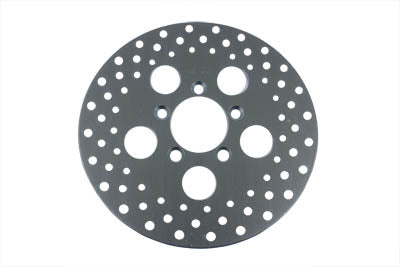 10 inch Drilled Front Brake Disc - V-Twin Mfg.