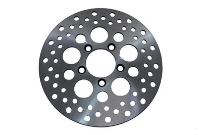 10 inch Drilled Front Brake Disc - V-Twin Mfg.