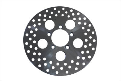 10 inch Drilled Front Brake Disc - V-Twin Mfg.