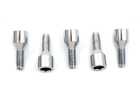 Brake Drum Wheel Lug Set Chrome - V-Twin Mfg.