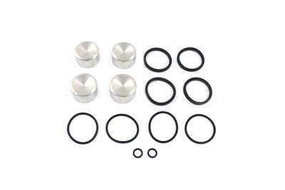 Front or Rear Caliper Piston Kit with Seals - V-Twin Mfg.