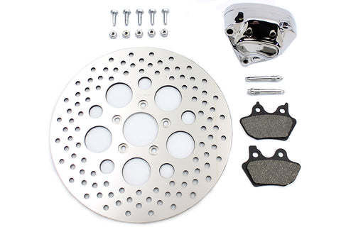 11.5 inch Chrome Front Caliper Kit - V-Twin Mfg.