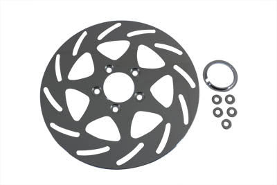 11-1/2 inch Front or Rear Brake Disc Swirl Style - V-Twin Mfg.