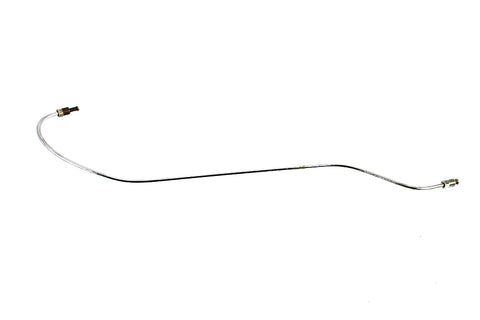 Steel Rear Brake Line Chrome - V-Twin Mfg.