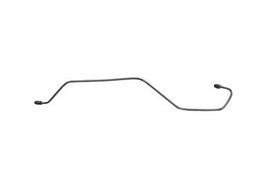 Steel Rear Brake Line Matte Chrome - V-Twin Mfg.