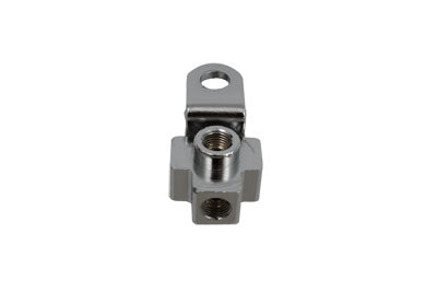 Brake Line Tee Chrome - V-Twin Mfg.