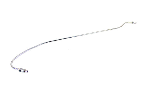 Steel Rear Brake Line Zinc - V-Twin Mfg.