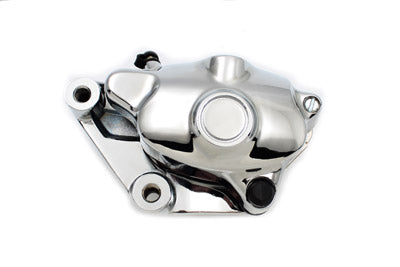 Chrome 2 Piston Front Brake Caliper Left Side - V-Twin Mfg.