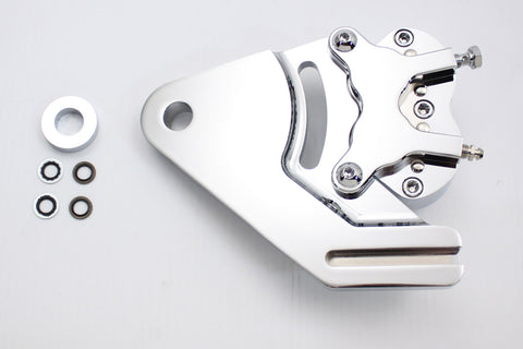 Chrome AEE Rear 4 Piston Caliper - V-Twin Mfg.