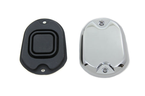Handlebar Master Cylinder Cover Chrome - V-Twin Mfg.