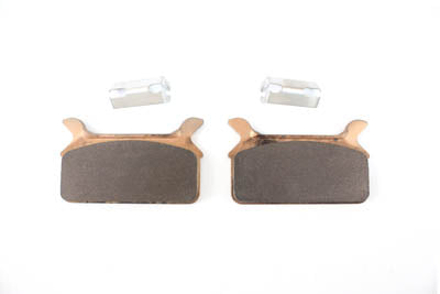 Duro Sintered Rear Brake Pad Set with Clip - V-Twin Mfg.