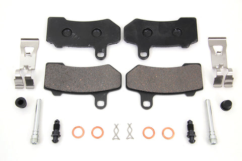 Duro Front Brake Pad Pin Kit Zinc - V-Twin Mfg.