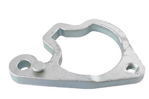 Right Side Caliper Bracket Zinc Plated - V-Twin Mfg.