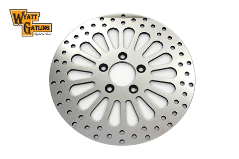 11.8 inch Wyatt Gatling Rear Brake Disc 18 Spoke Style - V-Twin Mfg.