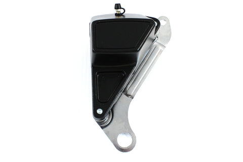 Black Front Caliper with Bracket and Brake Pads - V-Twin Mfg.