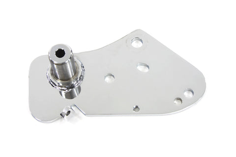 Brake Pedal Mount Plate Chrome - V-Twin Mfg.