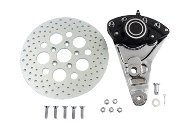 Rear Brake Caliper Conversion Kit and 11-1/2 inch Disc - V-Twin Mfg.
