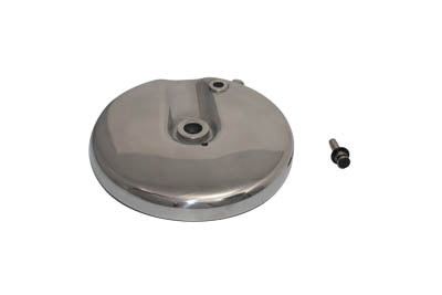 Brake Backing Plate Left Side Polished - V-Twin Mfg.