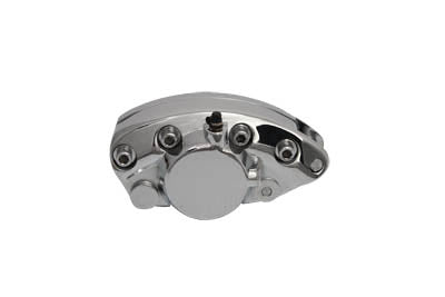 Chrome Rear 1 Piston Banana Caliper - V-Twin Mfg.
