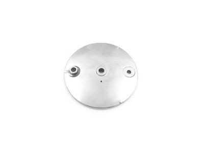 Rear Mechanical Brake Backing Plate Polished - V-Twin Mfg.