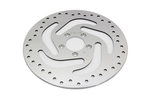 11.8 inch Polished Front Brake Disc - V-Twin Mfg.