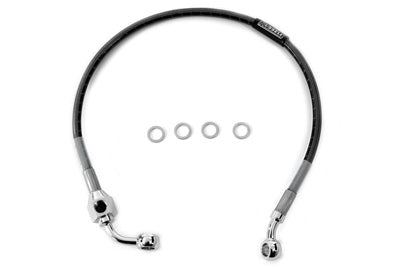 Stainless Steel Rear Brake Hose 21-1/2 inch - V-Twin Mfg.