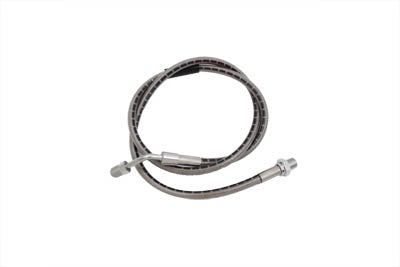 Stainless Steel 34-1/8 inch Rear Brake Hose - V-Twin Mfg.
