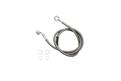 Stainless Steel 50 inch Front Brake Hose - V-Twin Mfg.