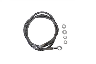 Stainless Steel 54 inch Front Brake Hose - V-Twin Mfg.