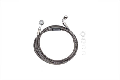 Stainless Steel Front Brake Hose 48-1/2 inch - V-Twin Mfg.