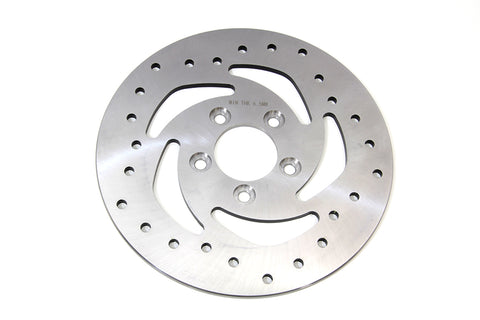 10-1/2 inch Drilled Rear Brake Disc - V-Twin Mfg.