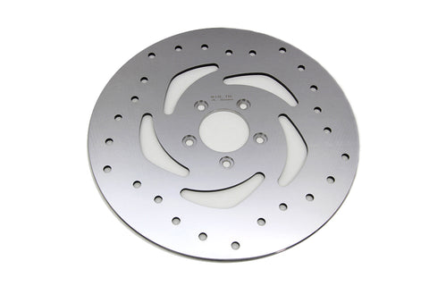 11.8 inch Drilled Front Brake Disc - V-Twin Mfg.