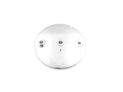 Rear Mechanical Brake Backing Plate Chrome - V-Twin Mfg.