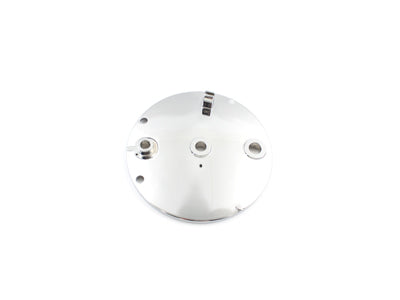 Rear Mechanical Brake Backing Plate Chrome - V-Twin Mfg.
