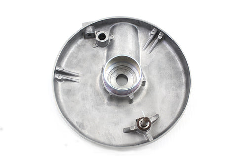 Front Brake Backing Plate Right Side Polished - V-Twin Mfg.
