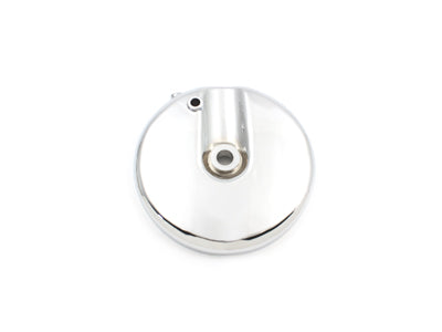 Chrome Front Brake Backing Plate Right Side - V-Twin Mfg.