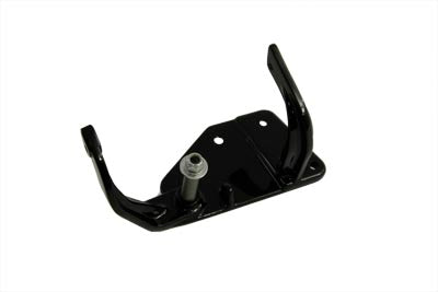 Brake Pedal Mount Plate Black - V-Twin Mfg.